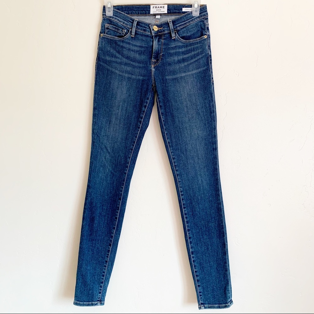 FRAME Le Skinny De Jeanne Skinny Jeans in Huntley
